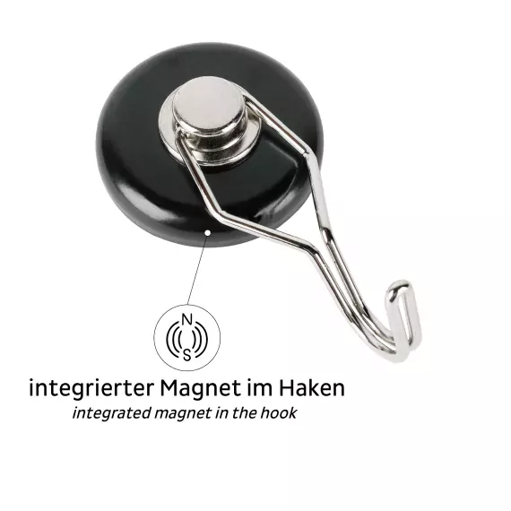 Magneet Haak 'The One' Wit - Sfeerbeeld 2